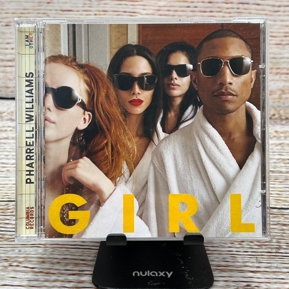 Pharrell Williams G I R L‎ CD Album 2014 Columbia Records 888430550728 Happy